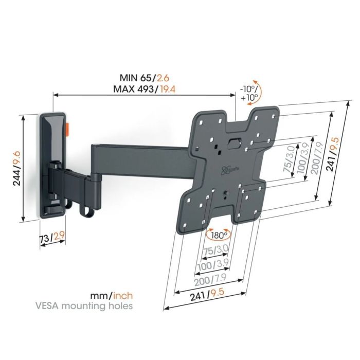 Vogel's TVM 3243 FULL MOTION+ SMALL WALL MOUNT