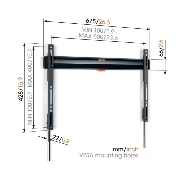 Vogel's TVM 3603 FIXED MOUNT LARGE