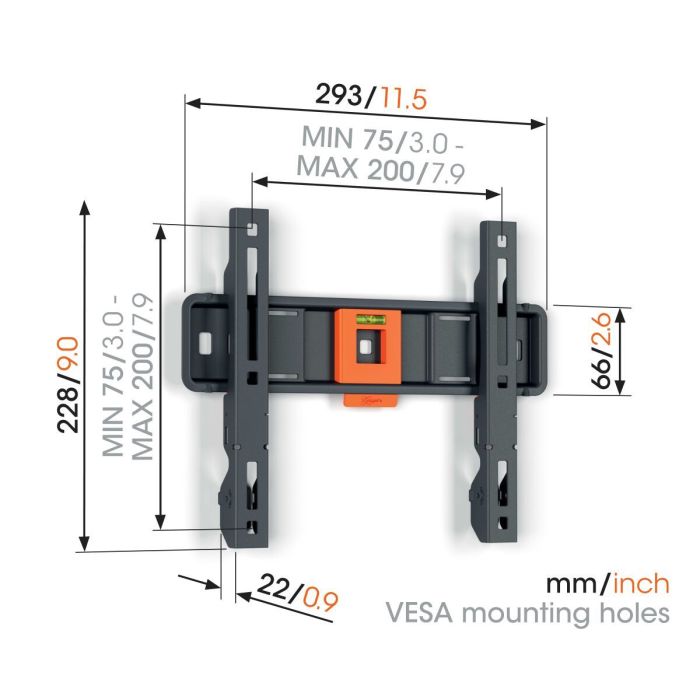 Vogel's TVM 1203 FIXED MOUNT SMALL