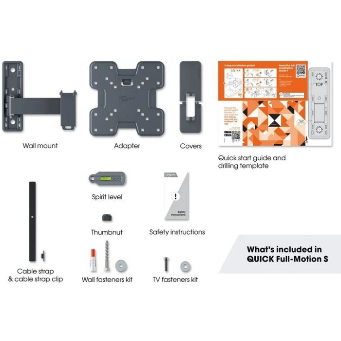 Vogel's TVM 1223 FULL MOTION MOUNT SMALL
