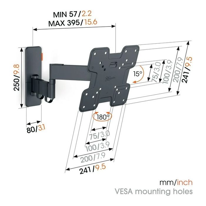 Vogel's TVM 1243 FULL MOTION MOUNT SMALL