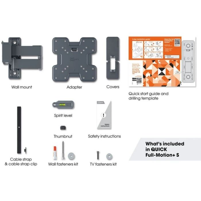 Vogel's TVM 1243 FULL MOTION MOUNT SMALL