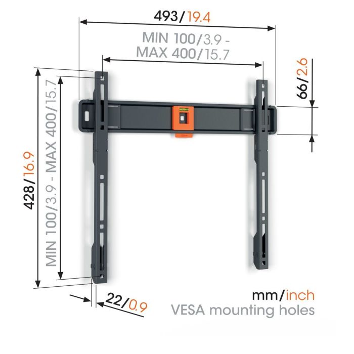 Vogel's TVM 1403 FIXED MOUNT MEDIUM