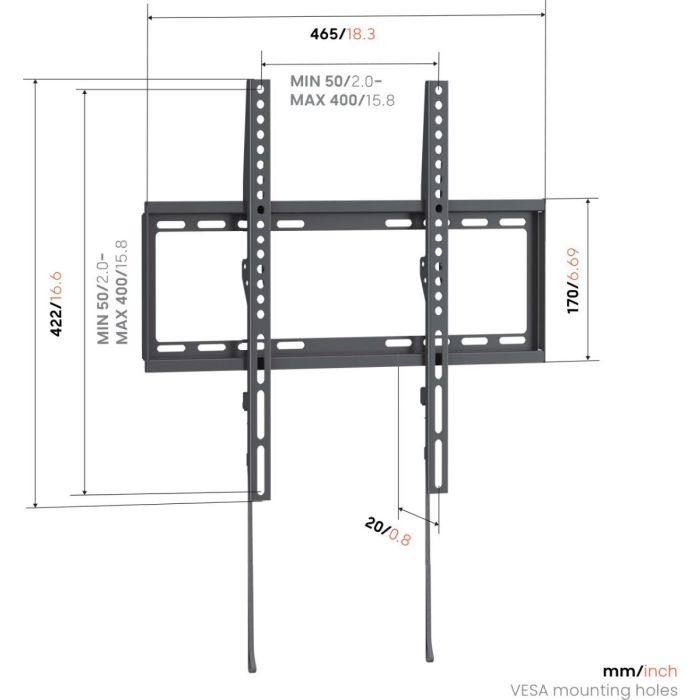 Vogel's UP 4003 FIXED MOUNT M