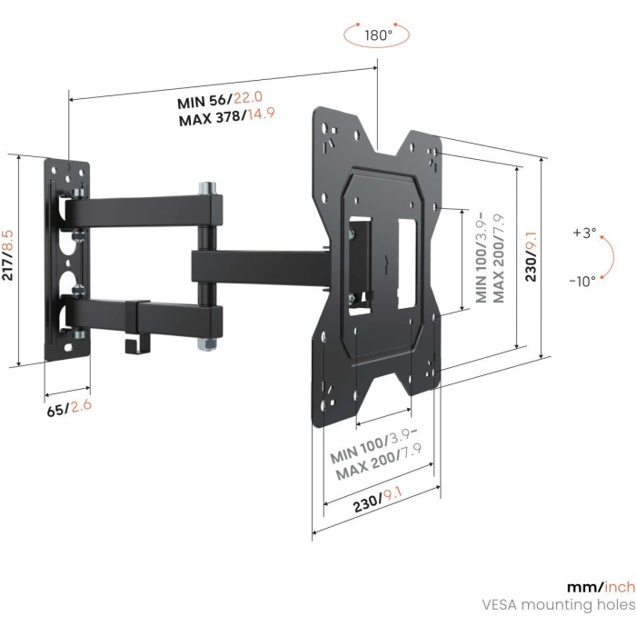 Vogel's UP 2043 FULL MOTION+ MOUNT S