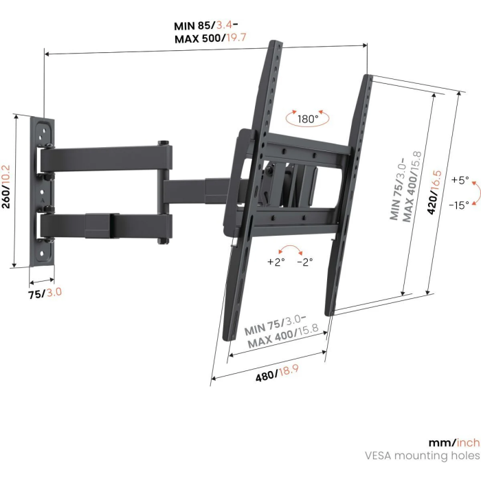Vogel's UP 4043 FULL MOTION+ MOUNT M
