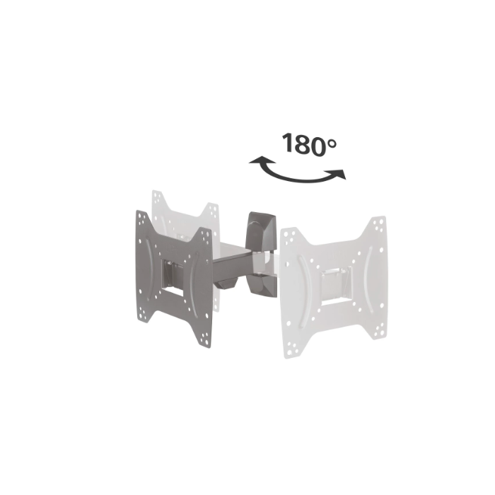 Hama FULLMOTION TV Wall Bracket, 1 Star, 48", 1 Arm, black (118100)