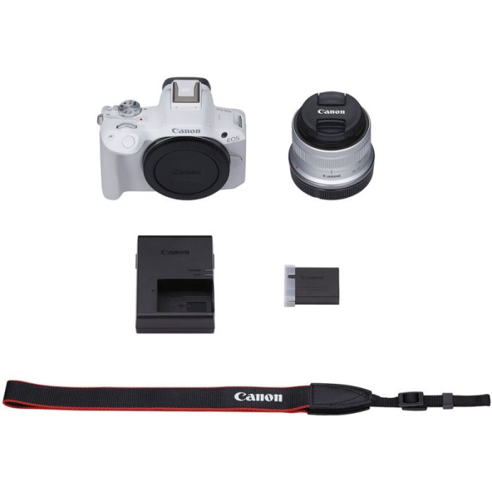 Canon EOS R50 White RF-S 18-45 /5812C030AA