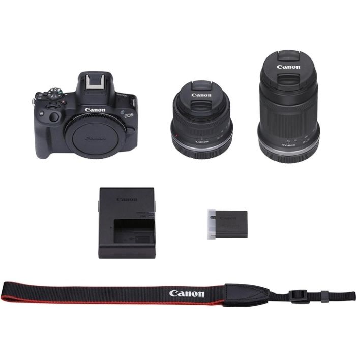 Canon EOS R50 BK RF-S 18-45+RF-S 55-210/5811C034AA