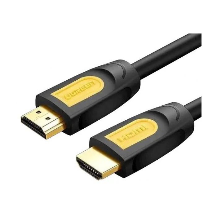 UGREEN HDMI Round Cable 2m (Yellow/Black) /10129