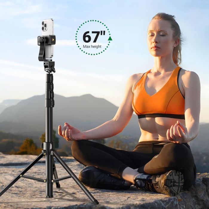 UGREEN Selfie Stick Tripod with Bluetooth Remote 4-7.2 inche/15609
