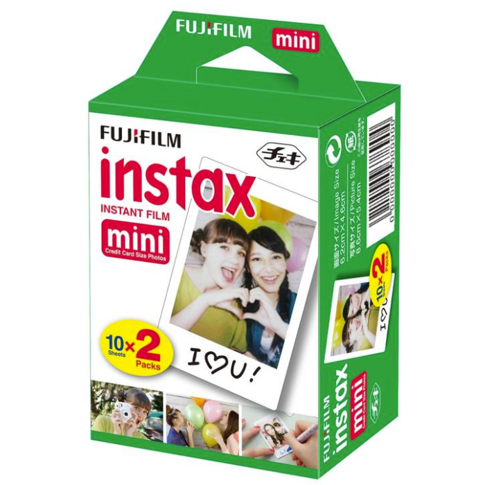 Fujifilm Mini Twin Pack Film White Global