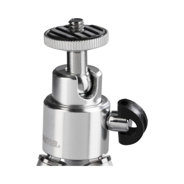 Hama Ball Mini Tripod, L,Silver (4551)