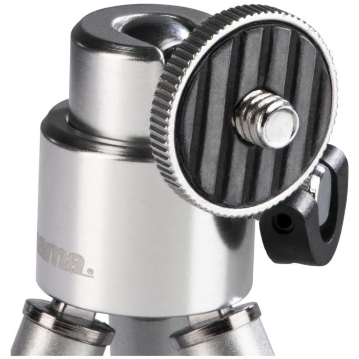 Hama Ball Mini Tripod, L,Silver (4551)