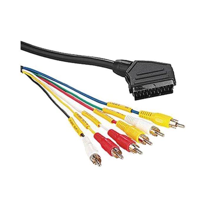 Hama Cable Scart - 6RCA 2.0 m (43187)