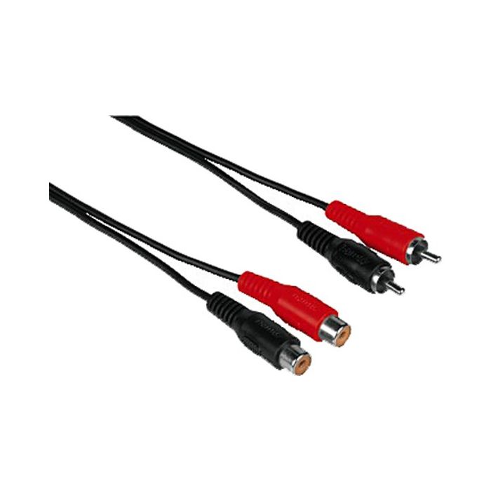 Hama Cable 2RCA extension 5.0 m (43242)