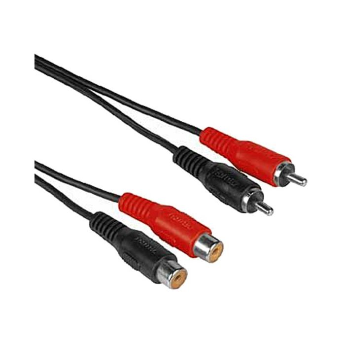 Hama Cable 2RCA extension 2.5 m (43246)