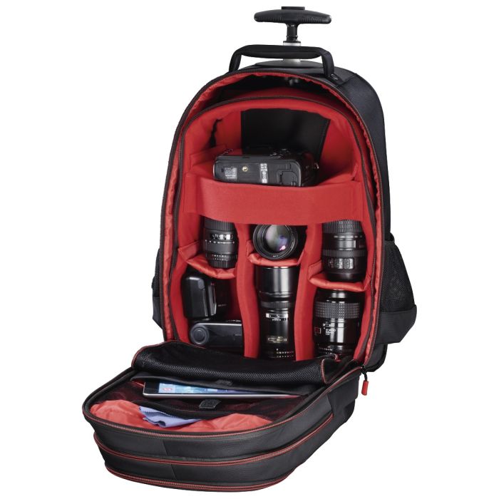Hama MiamiCamera Trolley,200,Black/Red (139854)