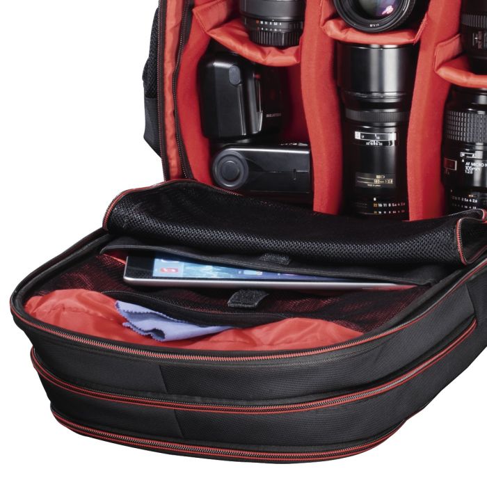 Hama MiamiCamera Trolley,200,Black/Red (139854)