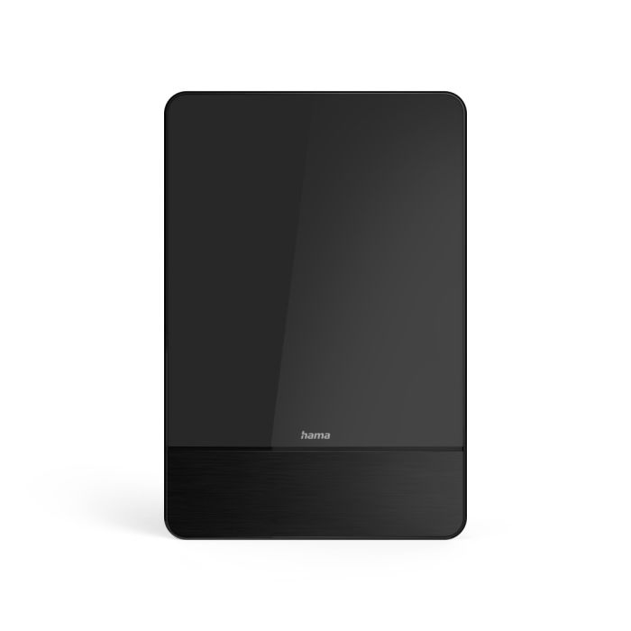 Hama DVB-T/DVB-T2 In. Antenna,Active,Black(121703)