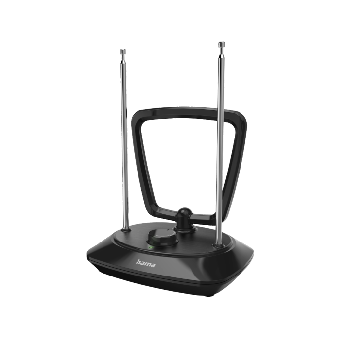 Hama “Classic” Indoor Aerial, DVB-T2, Active, Adjustable Amplification (221082)