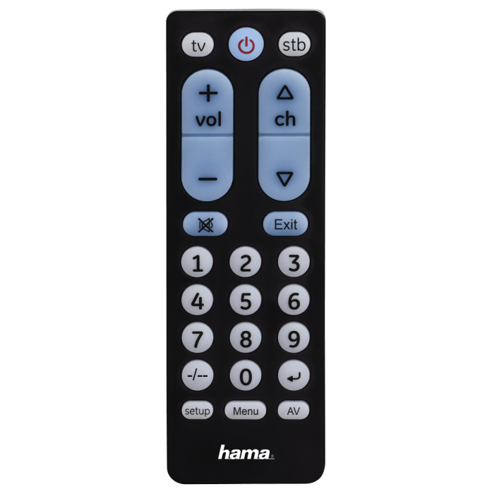 Hama Big Zapper 2-in-1 Uni Remote Control(40072)