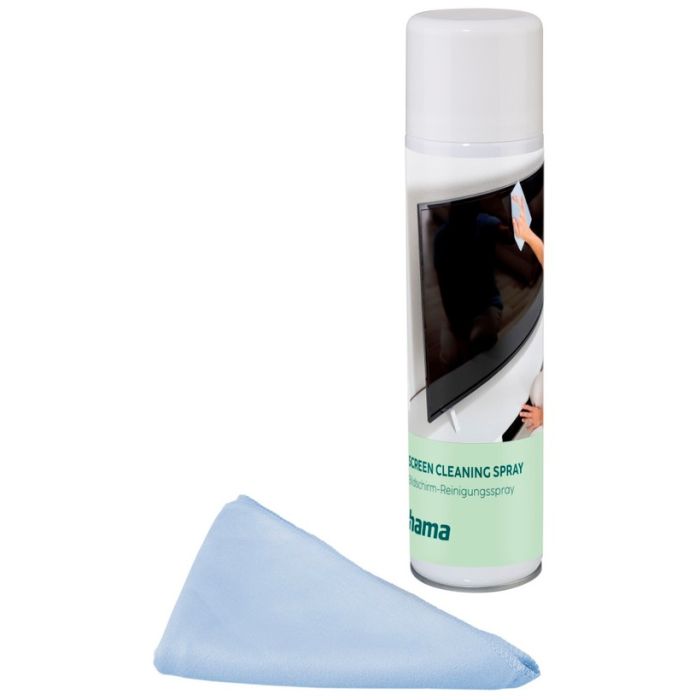 Hama Screen Cleaner, Foam + Cleaning Cloth, 200 ml, TV, Office(221096)