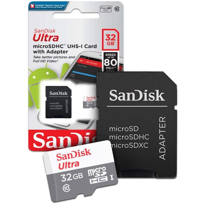SanDisk Ultra 32GB Class 10 (SDSQUNR-032G-GN3MA)