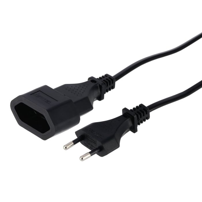 Hama Euro Extension Cable,3 m,black (137278)