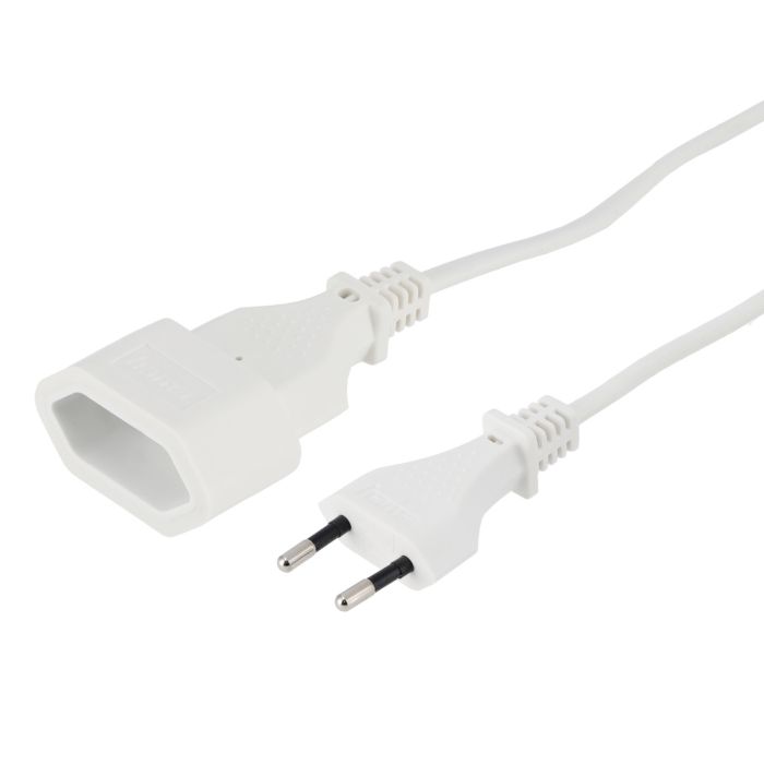 Hama Euro Extension Cable,3 m, white (137276)