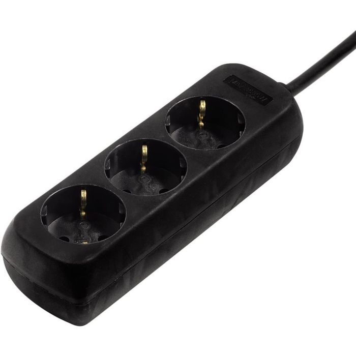 Hama Power Strip,3-Way, 1.4 m, black(223003)