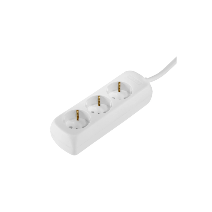 Hama 3-Way Power Strip, 1.4 m,White (30528)