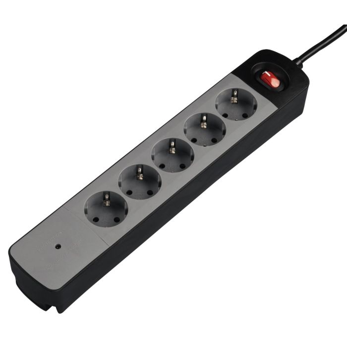 Hama 5-Way TIDY-Line Surge Protect.(137375)