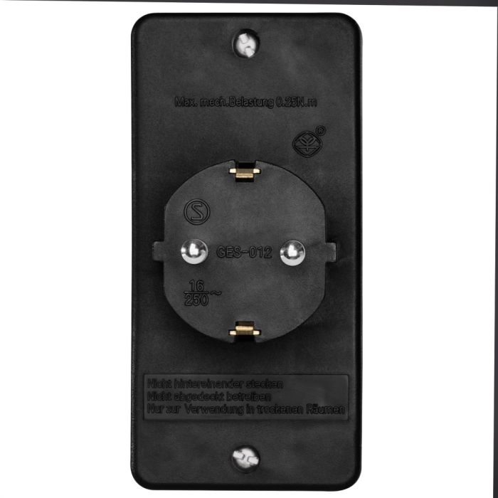 Hama MultiI-Plug/2+1/Black (47689)