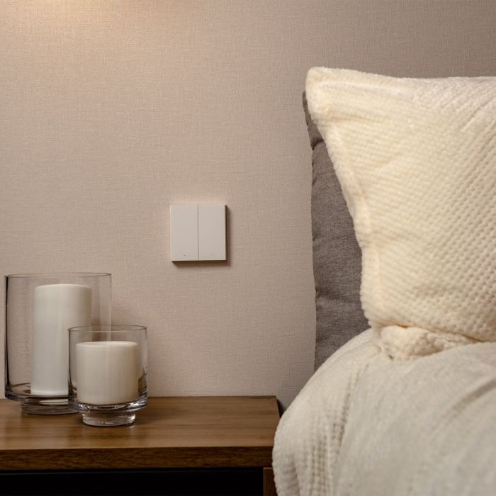 AQARA Smart wall switch H1 with neutral double rocker /WS-EUK04