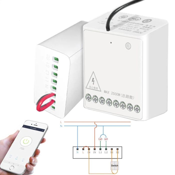 AQARA 2 way relay module LLKZMK11LM