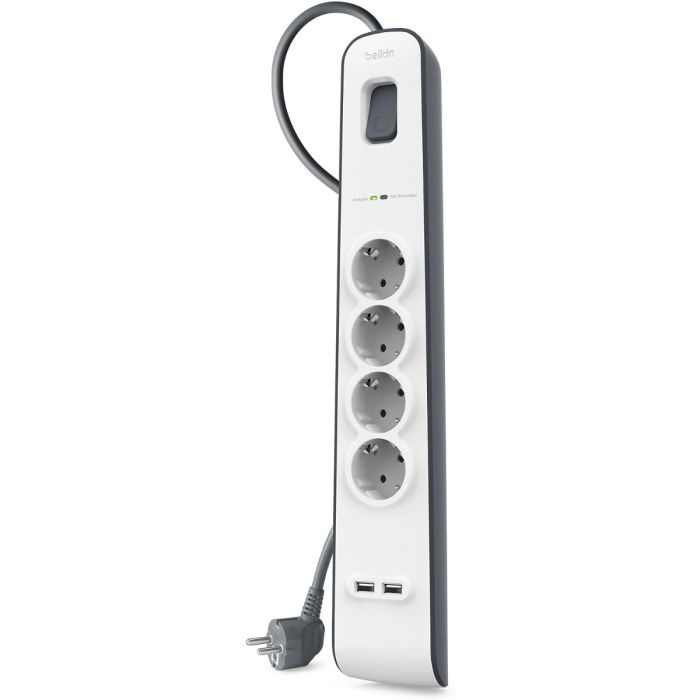 Belkin SURGE,4OT,2M,+2USB/BSV400VF2M-V2