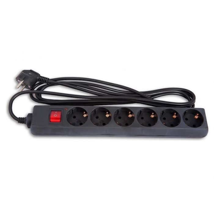 Sven Surge Protector Optima 1.8M 6S Blk(SV-013639)
