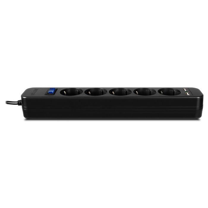 Sven SF-05LU 3.0M 5S,USB(2,4A) Black (SV-018849)