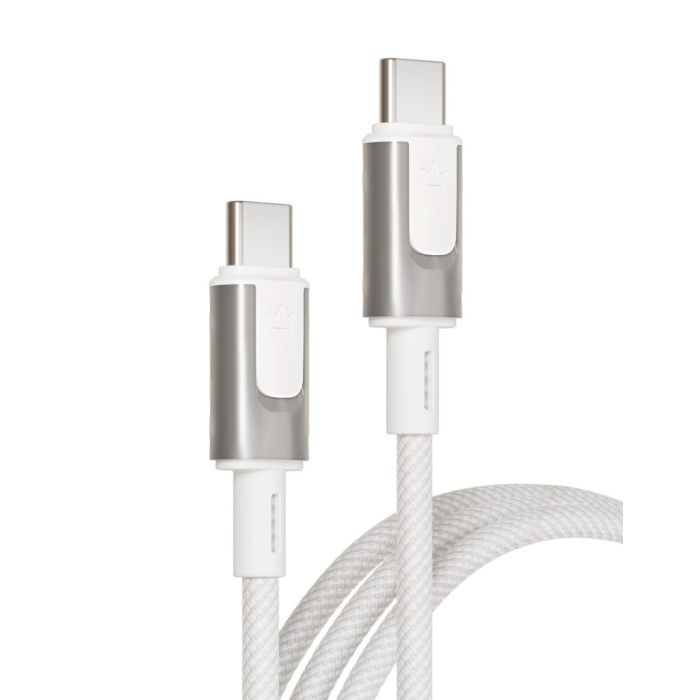 VLP Force Line Cable 100W, USB C - C, 1.2M, White /1036001