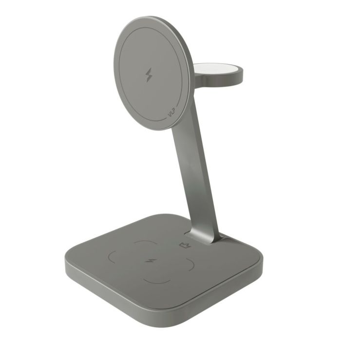 VLP Unity Power 3in1 Wireless Charger, Natural Titanium /1092006