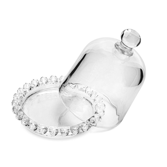 Fissman 13261 glass lemon container with lid 9.5x10cm