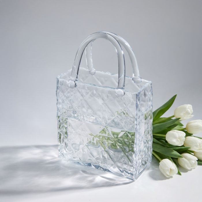 Fissman 13517 decorative glass vase 30cm