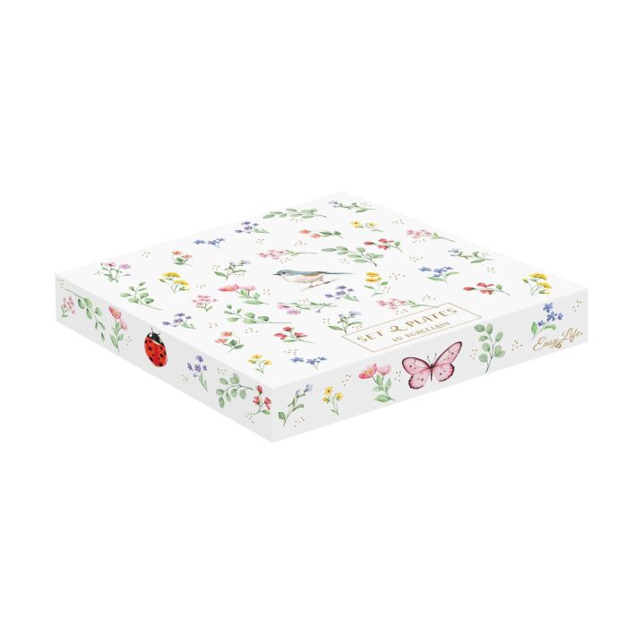 Easy life 1372/FGAR plate "bird" set 2x16cm