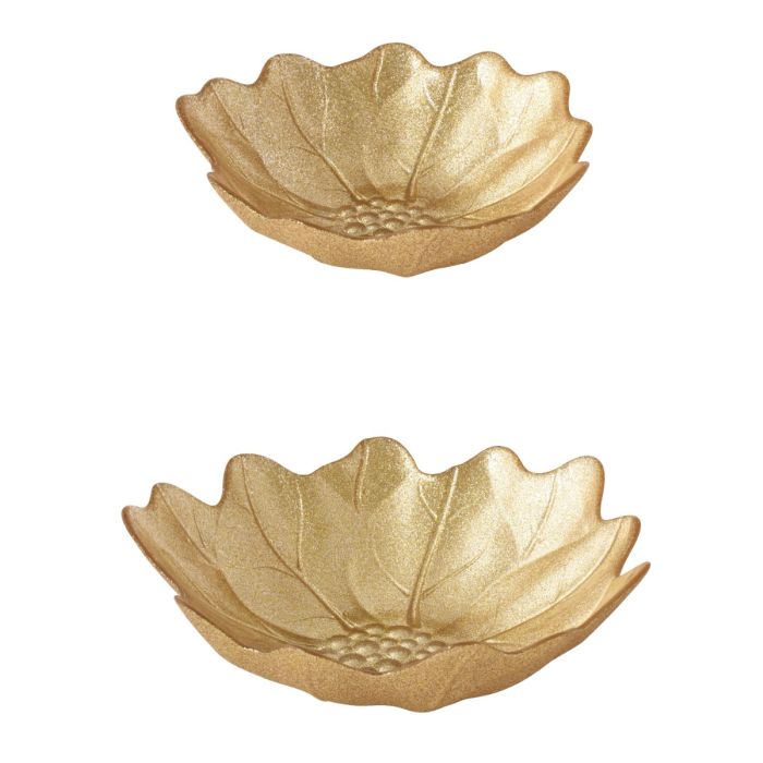 Easy life 1427/WHEL "flower" glass serving bowls set 16/21sm
