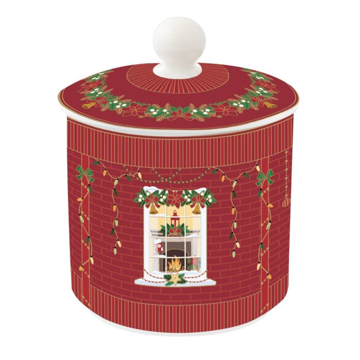 Easy life 1443/FEAV porcelain storage jar for sweets 10.5x13sm