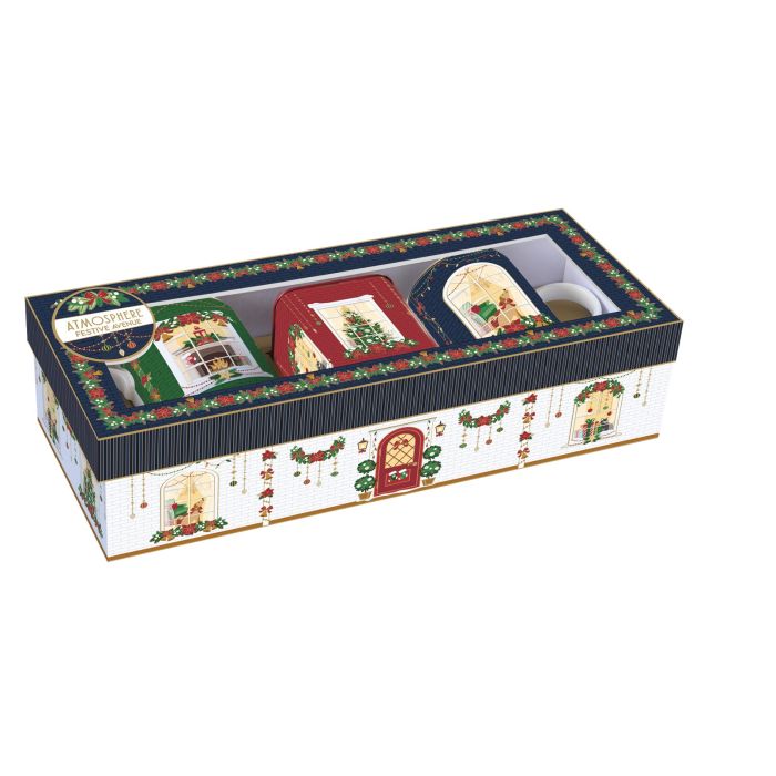 Easy life 1497/FEAV two tea cups with metal box set 35ml