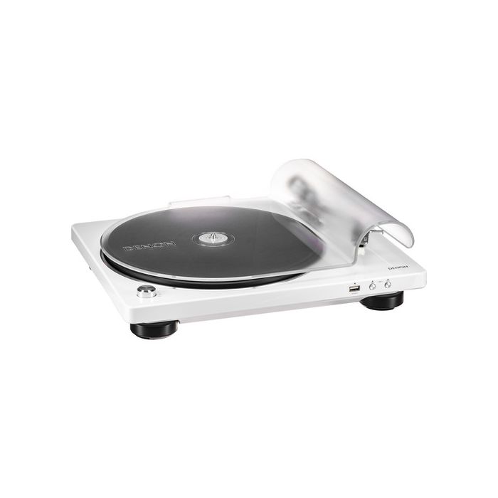 Denon Hi-Fi Turntable /DP-450USB White