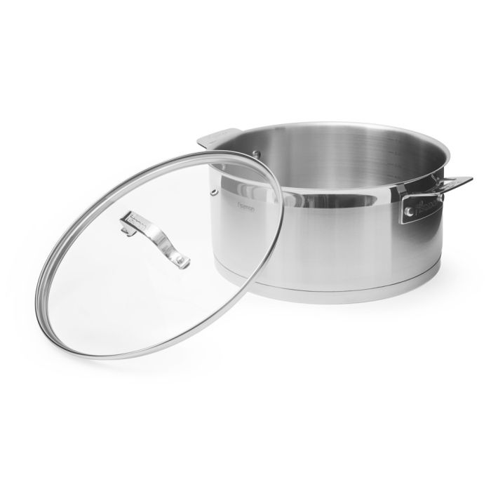 Fissman 15357 FOBUS induction casserole with glass lid 28cm 8l - outlet
