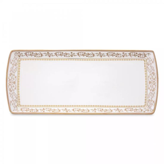 Pozzi Milano PM0131/GLDE serving plate 35x15sm